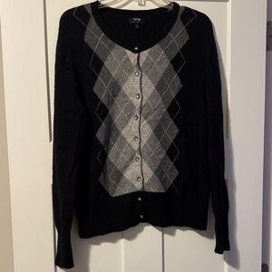 Apt 9 Cashmere Cardigan XL